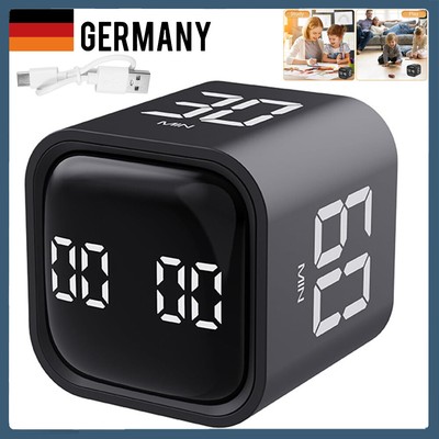 Würfeltimer LED Kochen Backen Küchenuhr Wecker Küchen Messzeit Kitchen Timer