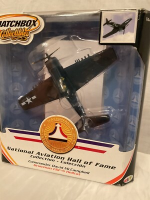 Matchbox Collectables-Grumman F6F-5 Hellcat, CDR David McCampbell, #91099-0718