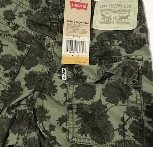 NEW Boys Levi's 511 Slim Cargo Pants size 7 Regular Youth Kids NWT - Picture 7 of 8