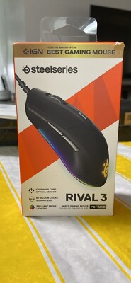 steelseries rival 3 gaming mouse
