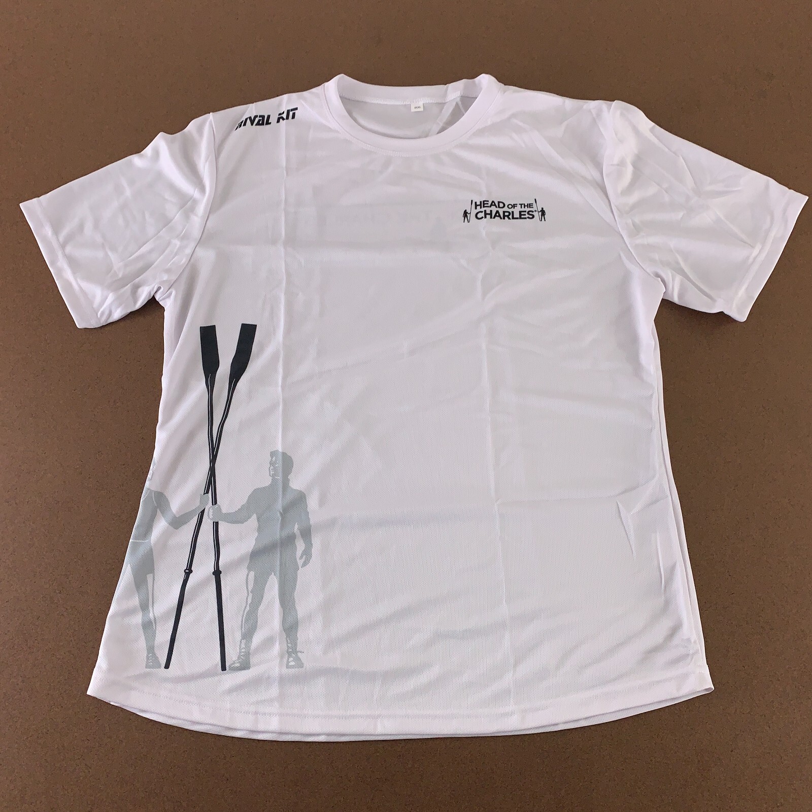 FILA Rival Kit Head of the Charles Donna XXXL Bianco Maniche Corta Palestra Nuova