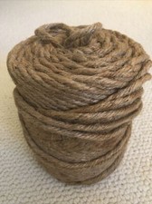 Natural Brown Macrame Jute Twine 7 ply 300 Feet