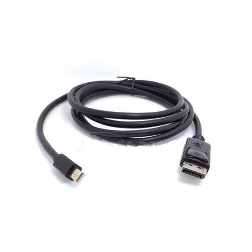 6ft Mini DisplayPort MDP 1.2 to Display Port DP 1.2 Cable Cord MacBook Monitor - Picture 2 of 6