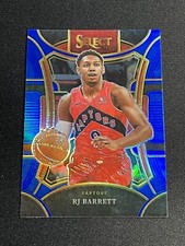 2023-24 Panini Select RJ BARRETT Toronto Raptors #400 Blue Prizm