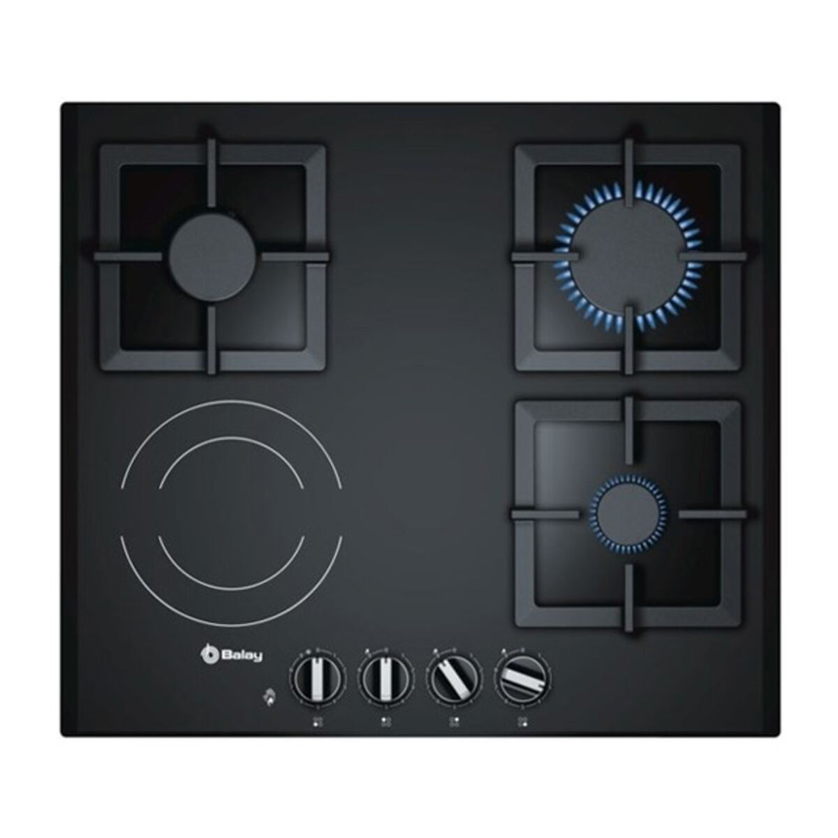 Placa de Gas Balay 3ETG667HB [60 cm] 60 cm