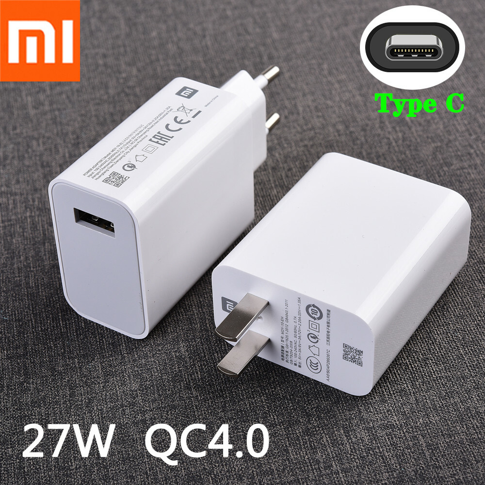 67w Charger Adapter Mi 7s Charger Original Xiaomi 27W Fast Charger