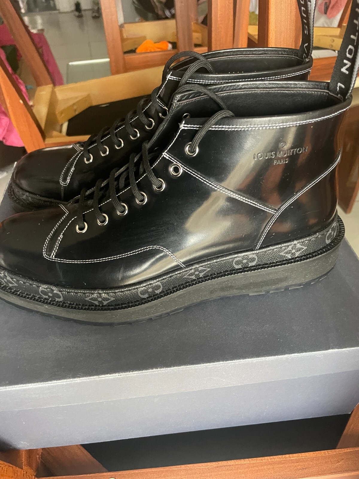 botte louis vuitton
