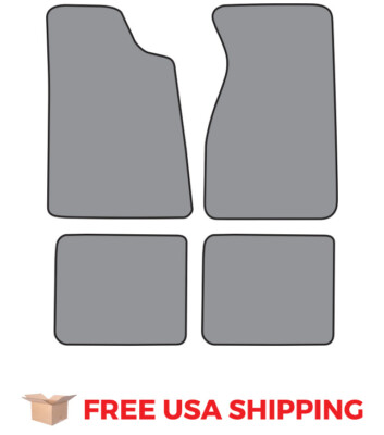 FITS 1979-1986 Mercury Capri Floor Mat 4pc Cutpile