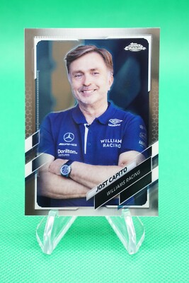 (2 Cards) 2021 Topps Chrome F1 Base F1 Crew #90 Jost Capito Williams Racing CDW