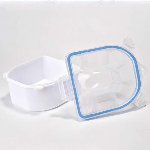 2 Pack Nail Soaking Bowl Polish Remover Tray Manicure Spa Tool - Picture 6 of 9