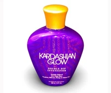 Kardashian Glow Double Dip Intensifier Tanning Lotion rare HTF *read* 1/2 Full