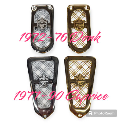 レコード 1977-1990 Chevy Caprice Impala 24k GOLD mesh door jambs