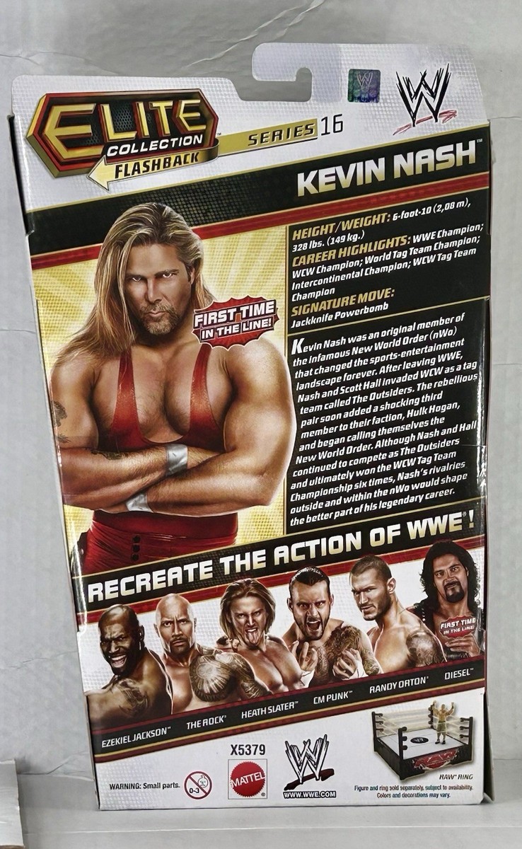 WWE WCW NWO Mattel Elite Collection Flashback Series 16 Kevin Nash