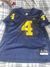 University Of Michigan Wolverines 4 Men s S Jordan Football Jersey