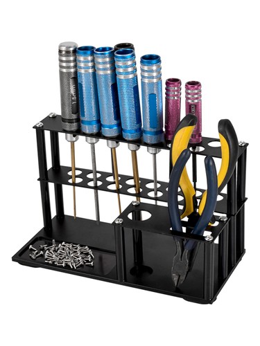 9IMOD Screwdriver Storage Rack RC Repair Tool Kit Shelf Desktop Organizer Holder - Picture 4 of 20