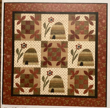 PATTERN  Honey Bee  Primitive Beeskep & Star ...