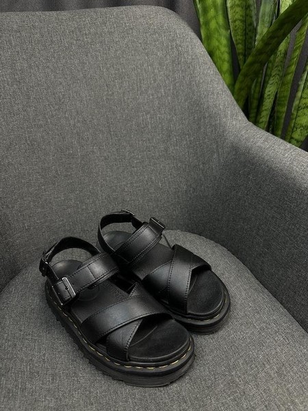 Women Dr. Martens Sandals Black 38 #3KO9