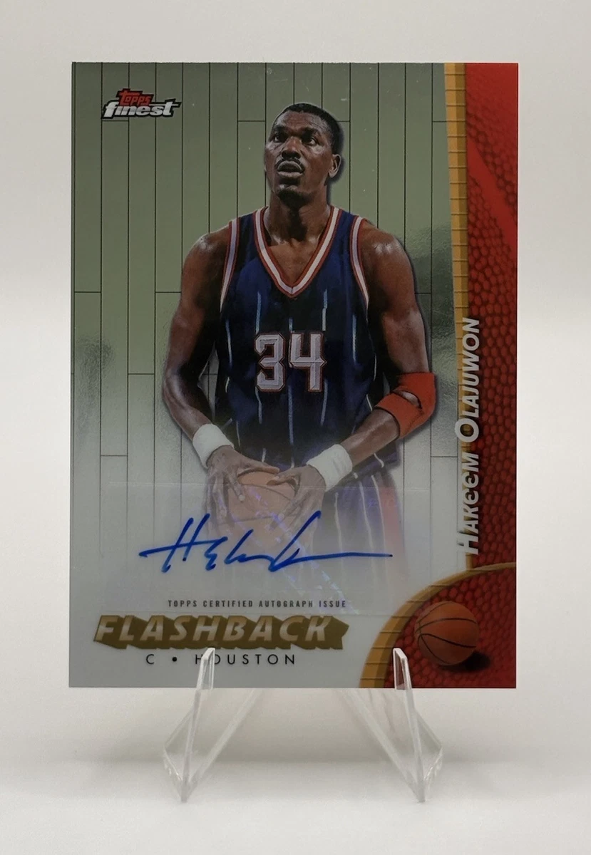 Hakeem Olajuwon Autograph Basketball Cards for sale | eBay