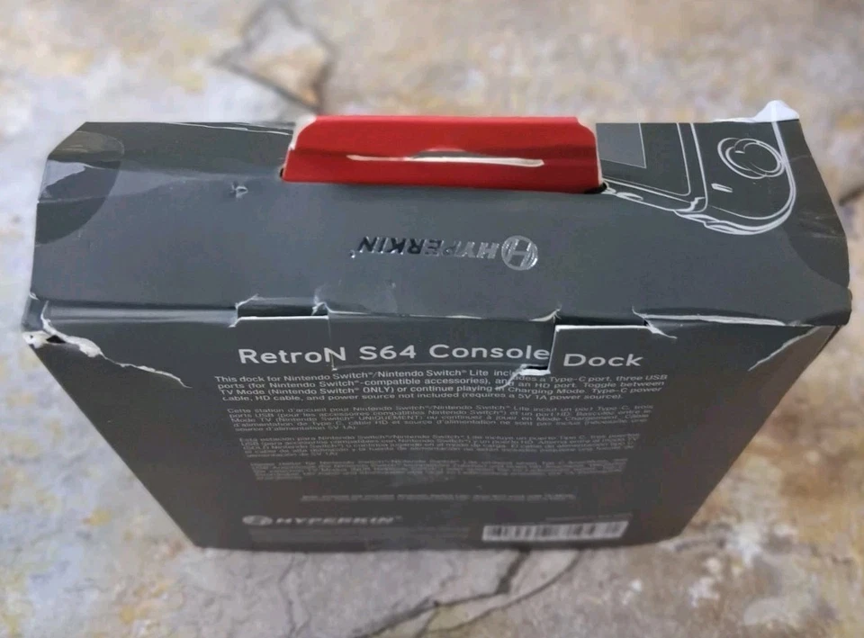Hyperkin RetroN S64 Dock (Smoke Gray) - Nintendo Switch / Switch Lite *SEE DESC* - Image 4 of 4