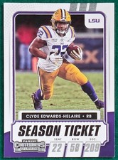Clyde Edwards-Helaire -  2021 Panini Contenders Draft Picks #54 - Football Card