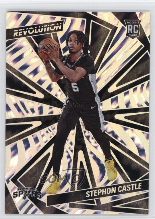 2024-25 Panini Revolution Rookies Lightning 2/175 Stephon Castle #116 06cv