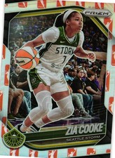 2025 Panini Prizm WNBA #110 Zia Cooke WNBA Logo Prizms