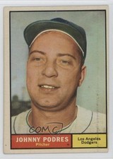 1961 Topps Johnny Podres #109 oh8