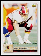 1992 Upper Deck #502 Mark Schlereth