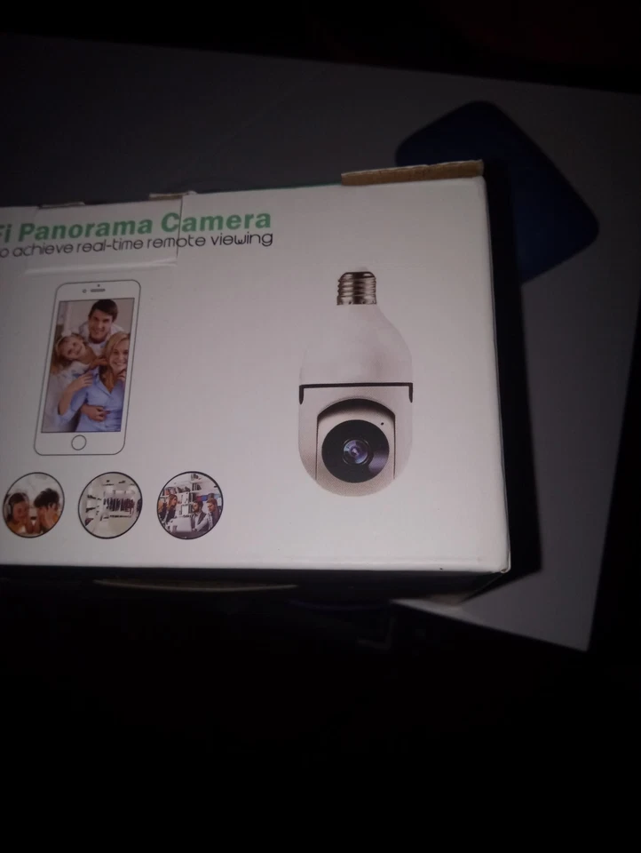 Bombilla de visión nocturna 360° zoom de cámara de 3 mp Foto 2 de 4