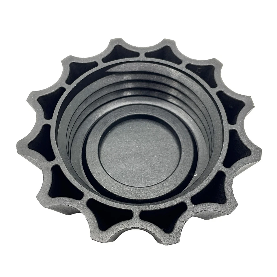 Polaris Gas Cap, Black, Genuine OEM Part 5430725, Qty 1 - Изображение 4 из 4