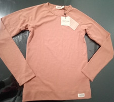 Marmar Copenhagen Boys Size 9Y Kids T - Shirt Pink Ribbed Top Long Sleeve