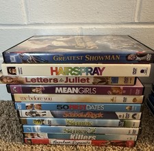 DVD Movie Lot of 11 Unsealed Musical Comedy Romance Family Movies