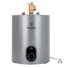 1.5 Gallon Electric Mini Tank Hot Water Heater 1440W Compact Storage Tank Heater