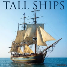 Willow Creek Tall Ships 2026 12" x 12" Wall Calendar w