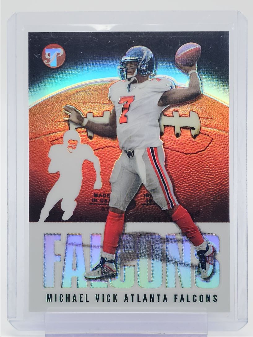 MICHAEL VICK 2003 TOPPS PRISTINE FOOTBALL REFRACTOR FALCONS /99 Q0836