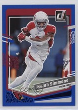 2023 Panini Donruss Press Proof Blue Isaiah Simmons #3 2xd