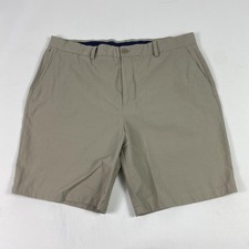 Vineyard Vines Shorts Mens 40 Khaki On-The-Go OTG Performance Golf Stretch