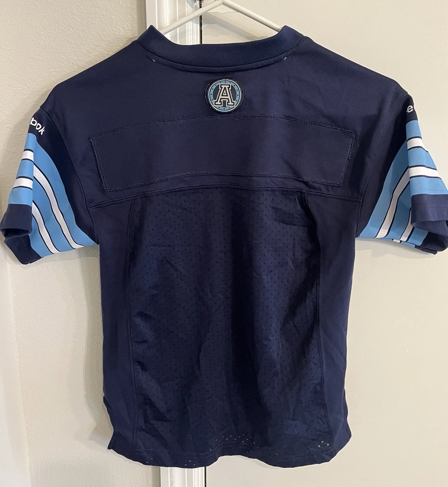 Reebok Toronto Argonauts CFL Football Jersey Kids Size S (8) - Image 2 of 3