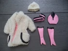 LAMB N LEATHER # 1467  - Vintage 1970 Mod Barbie Mattel * Near Compl Near Exc