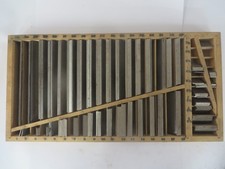 Wooden Letterpress Hamilton  Rule Case No. 13045 15.5x7.5" w/steel scoring rule