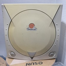 Sega Dreamcast Console Gaming System Only Whi...