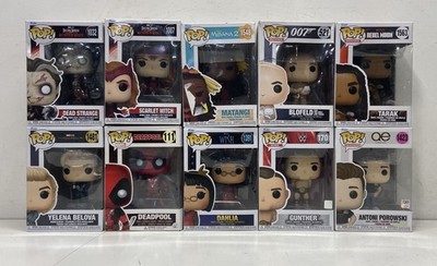 Assorted Bundle of 10 Funko Pop