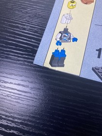 LEGO Space - Ice Planet 6879 Blizzard Baron Instructions Only