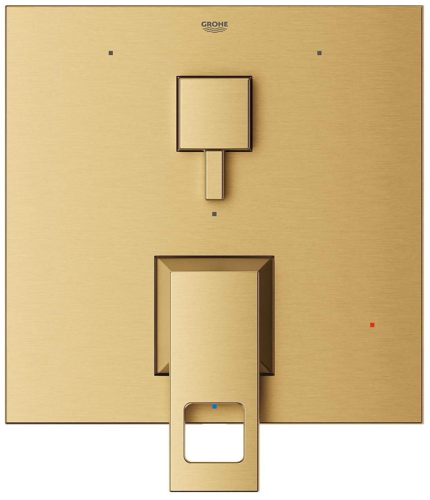 Grohe 29 426 Eurocube Three Function Pressure Balanced Valve Trim - Brushed Cool thumbnail 12