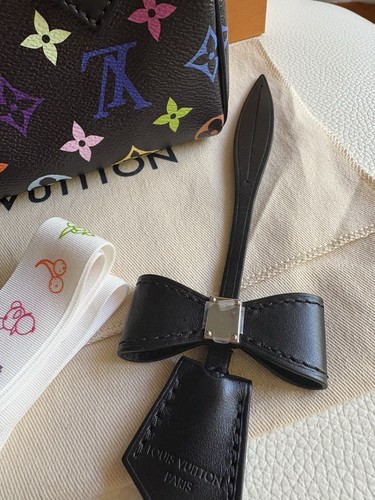 ๐ NIB Louis Vuitton X Takashi Murakami Nano Speedy Multicolor Black M13406 2025 - Picture 3 of 10