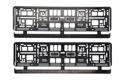 Für MAMMOOTH MMT A109 001 ... Registration plate frame rectangular (quantity pe