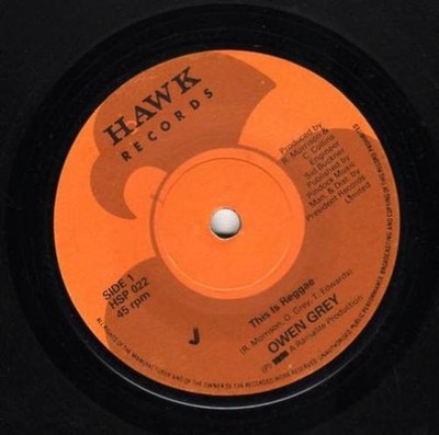 Owen Gray - This Is Reggae / Reggae Dub (7'') (Near Mint (NM or M-)) - 4061612044