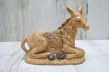 Santa’s Best 1991 Nativity Donkey Figure The Wonder of Christmas