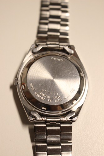 gents rare vintage automatic seiko 5 blue dial stainless steel 7s26-0060 - Picture 4 of 5