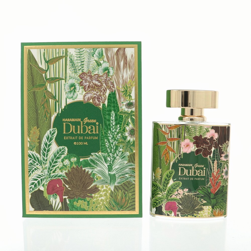 Green Dubai by Al Haramain Box for Women 3.33 Oz Extrait De Parfum Spray